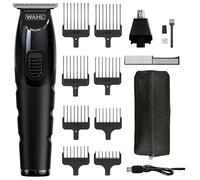 WAHL All in One Trimmer, Aseo completo de cabello, barba, orejas, nariz y cuerpo, potente batería de litio, cabezales lavables y cabezal ancho en forma de T, corte de 0,5 mm-25 mm, 210 minutos de carg