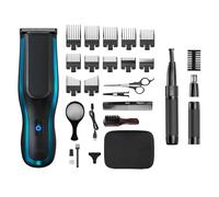 WAHL Self Clip 360 - cortapelo inalámbrico automático, batería de larga duración y cuchillas lavables + WAHL Manscaper Tactical - recortador de cejas y vello nasal de doble cara para hombres