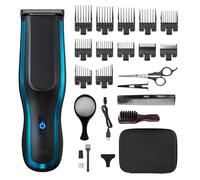 Wahl Self Clip 360 Cortapelos DIY de Litio Recargable para Hombre | Corte suave, agarre doble «360 Secure Grip», corte fluido, 10 peines accesorios, carga por USB, cuchillas lavables