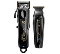 WAHL Set De Barbería Combo Premium Cortadora + Recortadora Sin Cable