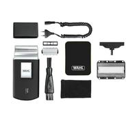 WAHL Travel Shaver - afeitadora eléctrica inalámbrica recargable para hombre, ideal para viajar y recortar el vello + WAHL Mobile Shaver Foil - piezas de recambio, accesorios para el cuidado personal