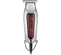 Wahl Wide Detailer, Cortapelos con Cable, Cuchilla en T, Cromo y Burdeos | Cortapelos con Cable, Cuchilla en T Extra Ancha 40,6 mm, Motor Giratorio Potente, 3 Peines 1,5 a 4,5 mm, para Detalles