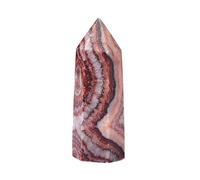 WAHOM Cristal Natural rodocrosita Punto de Cuarzo Piedra curativa prismas hexagonales 50-90mm obelisco Varita DIY Regalo (Size : 70-80mm)