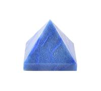 WAHOM Pirámide de Aventurina Azul Natural, Piedra Preciosa, Reiki, obelisco, Punto de Cristal, energía Artesanal, Torre de Mineral Pulido, 1 ud.