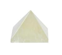 WAHOM Pirámide de Cuarzo Natural, Piedra Preciosa, Citrino, Reiki, Chakra, decoración del hogar, Punto de Cristal, Piedra curativa, Mineral, Torre, Regalos DIY, 1 ud.