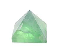 WAHOM Pirámide de fluorita Verde Natural, Piedra Preciosa, Reiki, obelisco, Punto de Cristal, energía, Manualidades Hechas a Mano, Torre de Cristales, 1 ud.