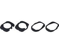 Wahoo Cubiertas de calas Speedplay Cleat Covers negro one_size