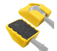 WAHOO Speedplay - Convertidor de pedal sin clip a pedal plano, compatible con pedales SPD sin clip, diseño antideslizante doble, esencial para ciclismo (amarillo)