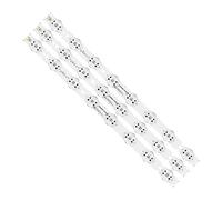 WAHRE 3 Unids/Set De Tira De LED For Iluminación Trasera Compatible con For LG AGM76150301 SSC_50UK63/65 50UK6300PLB 50UK6950PLB 50UK6750PLD 50UK6500AUA 50UK6300BUB