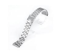 WAHRE Correa De Reloj Apta For Casio F-91W, Correa De Acero Inoxidable De 18mm For F105 F108 A158W A168 AE1200 AE1300, Correa De Reloj De Repuesto, Correa De Metal(Silver)