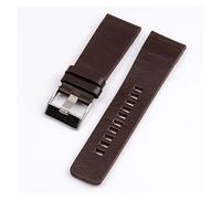 WAHRE Correas De Reloj De Piel Auténtica Aptas For Correa De Reloj For Diésel, Correas De Reloj De Pulsera For Hombre De 26MM, 27MM, 28MM, 30MM, 32MM Y 34MM(Brown,32mm)