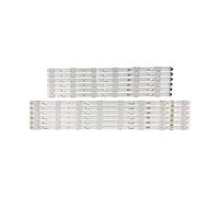 WAHRE Tira de LED de 12 Uds Compatible con Samsung UE55KU6070 UE55JU6750 UE55JU6450U UE55JU6060 UE55JU6480U UE55MU6120K UE55JU6500K UE55MU6220