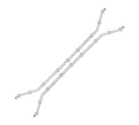 WAHRE Tira de LED for iluminación Trasera 9LED de 585mm Compatible con Samsung 32 Pulgadas D3GE-320SM0-R2 BN64-YYCO9 D3GE-320SMO-R2 BN64-YYC09 BN96-28762A LH32EDDPLGV