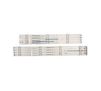 WAHRE Tira De LED For Iluminación Trasera De 8 Uds Compatible con For LG 49lh604 49lh604v 49lw540s 49lh60_fhd_a B SSC_ag79100101_a B 490b5 HC490DUN-ABRR1-211(1 Set)