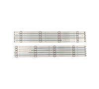 WAHRE Tira De Retroiluminación LED 8 Lámpara Apta For LG 55quot; TV Apta For Innotek 55UJ63_UHD_A B 55LJ55_FHD 55UJ635V 55UJ634V 55UJ630V 55UK6100 55UJ6307 55LJ5500(1 Set)