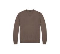 Wahts Mason | Cashfeel Crewneck Pullover Dark Khaki Melange Talla: XXL | Jerséis Outlet | Hombre | Marrón