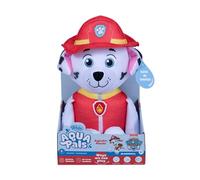 WAHU - Aqua Pals - Marshall LA Patrulla Canina - Peluche Acuático para Niños a Partir de 2 Años - Secado Rápido - Juguete Impermeable de 38 cm - Ideal para Jugar en el Agua - Paw Patrol