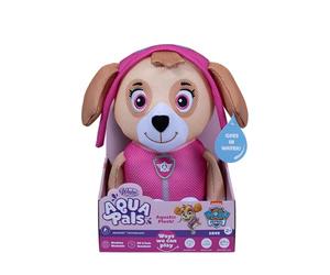 WAHU - Aqua Pals - Skye LA Patrulla Canina - Peluche Acuático para Niños a Partir de 2 Años - Secado Rápido - Juguete Impermeable de 38 cm - Ideal para Jugar en el Agua - Paw Patrol
