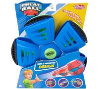 Wahu - PHLAT BALL Classic - Azul - Frisbee Volador Transformable en Balón - Juguetes de Exterior para Niños Desde 5 Años - Bola de 15,7cm - Frisbee de 22,9cm- Regalo Niño Innovador - 2+ Jugadores