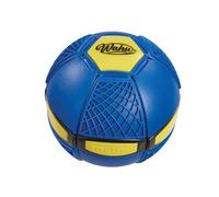 Wahu - PHLAT BALL Junior - Azul - Mini Frisbee Transformable en Balón - Juguetes de Exterior para Niños Desde 5 Años - 10,2 cm Balón, 15,2 cm Frisbee - Regalo Niño Innovador - 2+ Jugadores