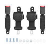 Wai Danie 2 cinturones de seguridad universales para carrito de golf de 106 cm, longitud máxima, compatibles con EZGO TXT, Yamaha Club, Car DS, carrito de golf, Go Kart, ATV, UTV, autobús, 2 unidades