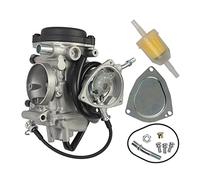 Wai Danie Carburador PD33J 33mm Compatible con Yamaha YFM250 YFM350 YFM400 YFM450 Big Bear Wolverine Kodiak Grizzly Bruin 250 350 400 450 YFM 4X4 ATV Carb Accesorios Motocicleta