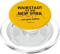 Waibstadt es como Nueva York... sólo Muy Diferente Waibstadt PopSockets PopGrip para MagSafe