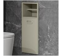 WaiDXn Estante de Ducha Empotrado de Acero Inoxidable con Papelera integrada(Green,20x50x14cm)