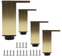 WaiDXn hsj Muebles Muebles Patas Ajustables Metal Sofá Cama Soporte de Pie para Cocina Banco de Trabajo Pies Mesa Pies Sofá Pies