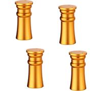 WaiDXn hsj Patas de Aluminio for Muebles de Alta Resistencia y Altura Ajustable, Juego de 4, Patas de Repuesto for sofá, tapicería de gabinetes, Patas de Bricolaje C 8cm (3. 14in)