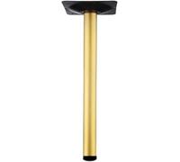 WaiDXn hsj Patas de metal ajustables para muebles, patas de mesa de barra de desayuno, patas de soporte de mesa de trabajo para mesa de café, mesa de comedor (dorado)