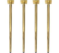 WaiDXn hsj - Patas de metal para muebles, patas de armario para armario, sofá, TV, estantería, patas cónicas de repuesto para muebles