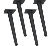 WaiDXn hsj - Pies de metal de repuesto para muebles, patas cónicas para sofá, mueble de TV, mesa de café, silla
