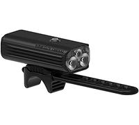 WaiDXn Macro Drive 1300xxl Bicycle Footlight, luminos luminos de 1300 Brillantes, 148 Horas de Tiempo de ejecución, óptica de Tri-Enfoque, USB Recargable, sostenga Segura, luz de Bicicleta Delantera