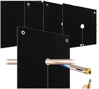 WaiDXn Manta de Soldadura, Manta Aislante de Carbono for Soldadura, Manta Aislante for Soldadura Fuerte con soplete, Manta for Soldadura de tuberías, fontaneros de Soldadura