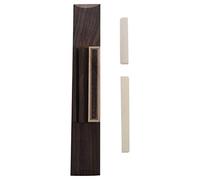Waiecnksa Rosewood - Puente de guitarra clásica y hueso de ganado, tuerca de guitarra clásica y hueso de ganado