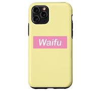 Waifu Pink Banner, Hentai Anime Fan Art Carcasa para iPhone 11 Pro