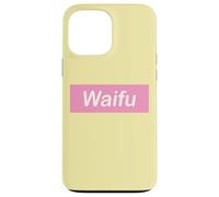 Waifu Pink Banner, Hentai Anime Fan Art Carcasa para iPhone 13 Pro MAX