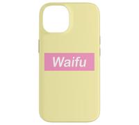 Waifu Pink Banner, Hentai Anime Fan Art Carcasa para iPhone 14