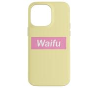 Waifu Pink Banner, Hentai Anime Fan Art Carcasa para iPhone 14 Pro MAX