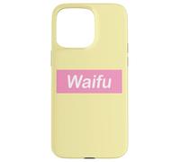 Waifu Pink Banner, Hentai Anime Fan Art Carcasa para iPhone 15 Pro MAX