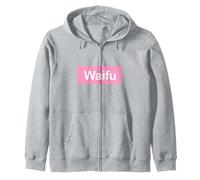 Waifu Pink Banner, Hentai Anime Fan Art Sudadera con Capucha
