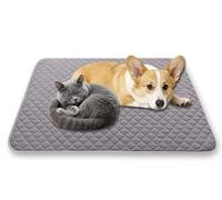 Waigg Kii Cama grande para perro, colchón refrescante impermeable, cómodo sofá cama para mascotas, tapete iglú antideslizante para gatos, lujoso, cama para perros, alfombrilla calmante de barrera