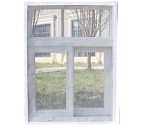 Waigg Kii Protector de ventana de seguridad para gatos, mosquitera, mosquitera, red de balcón, malla antiarañazos, autoadhesiva, tamaño DIY (140 x 150 cm, E)