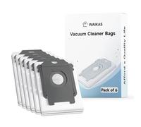 WAIKAS 6 Bolsas para iRobot Roomba Series i & s & j, 104 105 405 504 505 705 706 Combo 10 Max, 2 Essential, i1+ i3+ i4+ i5+ i6+ i7+ i8+ s9+ j5+ j6+ j7+ s9+ j9+ Plus, Bolsas para Roomba Robot Aspirador