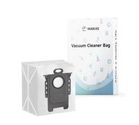 WAIKAS 6 Bolsas para Roborock Q7 L5+, Q10 S5+/X5+, Q5 Pro+, Q5/Q7/Q8 Max+, S7 Max Ultra, S8 Pro Ultra Robot Aspirador - Bolsa de Recolección de Polvo Desechable