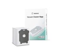 WAIKAS Bolsas para iRobot Roomba Series i/s/j y 100-700, 12-Pack | Para i1+ i3+ i4+ i5+ i6+ i7+ i8+ j5+ j6+ j7+ j8+ s9+ j9+ Plus, 105 115 405 415 416 505 516 575 576 705 706 775 Combo 10 Max