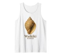 Waikiki Hawaii Beach Travel Vacaciones Shell Collector Camiseta sin Mangas