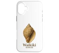 Waikiki Hawaii Beach Travel Vacaciones Shell Collector Carcasa para iPhone 16 Plus