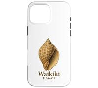 Waikiki Hawaii Beach Travel Vacaciones Shell Collector Carcasa para iPhone 16 Pro Max